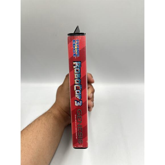 Sega Genesis RoboCop 3 (Sega Genesis, 1993) With Original Box Hang Tag - Picture 3 of 10